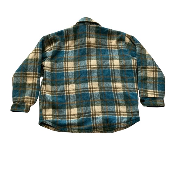 Vintage Royal Knight Casual Wear Wool Flannel, Lined in Fleece size Large - Picture 7 of 16